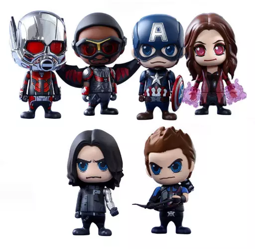 Figure Team Captain America (6-Body Set) 「 Civil War / Captain