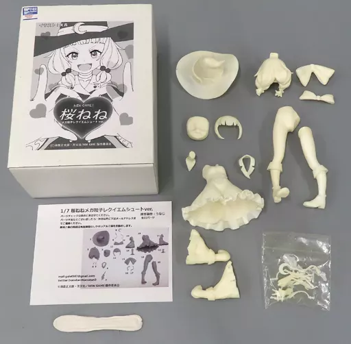 桜ねね メガ粒子レクイエムシュート. 「NEW GAME!」 ガレージキット Sakura Nene Mega Particle Requiem Shoot Ver. 