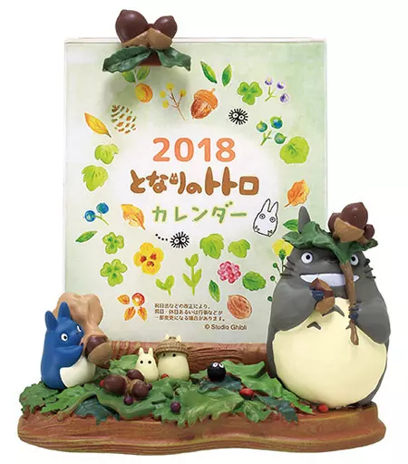 Figure My Neighbor TOTORO : 2018 Three Dimensional Calendar
