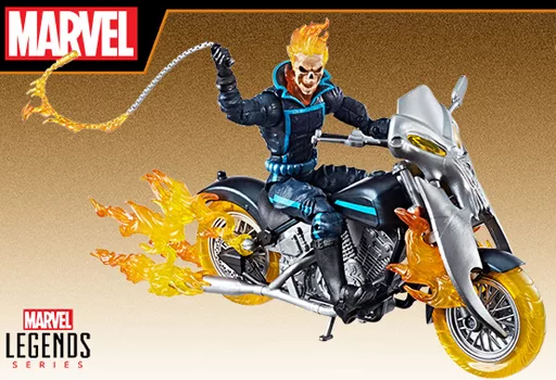 レア マーベル・コミック 6インチ「レジェンド」ゴーストライダー