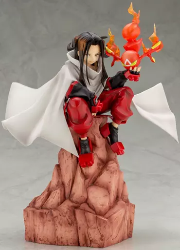 中古品 コトブキヤ ARTFX J SHAMAN KING シャーマンキング 1/8 麻倉葉