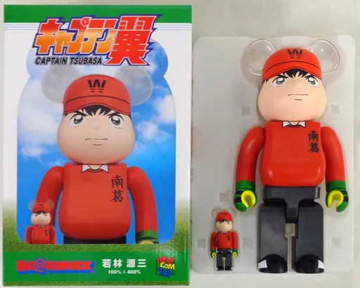 Figure BE @ RBRICK - Bear Brick - Genzo Wakabayashi 100% & 400% (2 