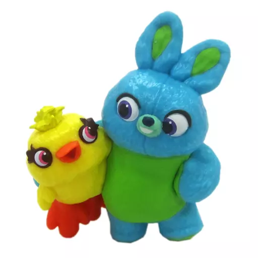 BE@RBRICK TOY STORY 4 Bunny 100％ & 400％ Bearbrick x Disney Pixar Toy