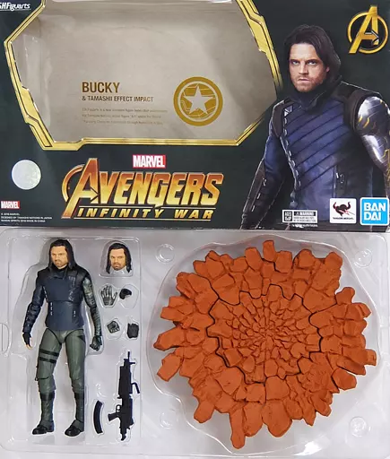 S.H. Figuarts Marvel Avengers Infinity War Bucky & Tamashii Effect 2024 Impact/Open B