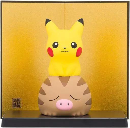 n*♪様 ポケモンセンター 2018 陶飾り ピカチュウ ＆ウリムー ピカチュウ n*♪様 ポケモンセンター 2018 陶飾り ピカチュウ ＆ウリムー