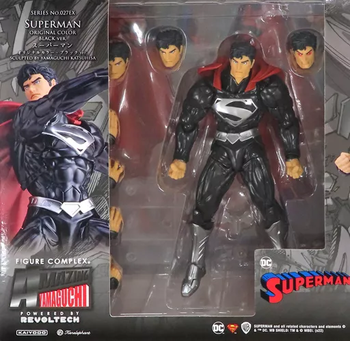 Amazing Yamaguchi No. newest 027EX Superman Black Suit Version/Limited Edition