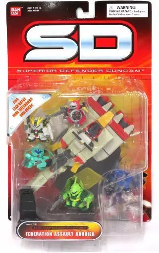 FEDERATION ASSAULT CARRIER SDガンダム 5種 FEDERATION ASSAULT CARRIER SDガンダム 5種 SDガンダム