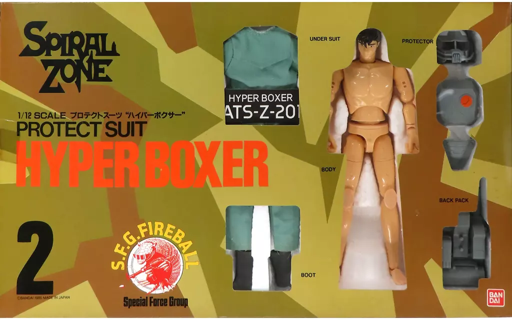 スパイラルゾーン SPIRAL ZONE HYPER BOXER 1/12 Protected Suit Hyper-Boxer 
