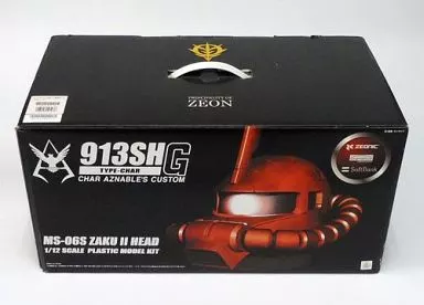 913SH G MS-06S ZAKUⅡ HEADフルセット 913SH G MS-06S ZAKUⅡ HEADフルセット シャア専用 ザクII ヘッド
