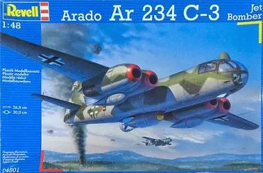 Revell ARADO Ar 234 C-3とACE TBM-3AVENGER Plastic model 1/48 Arado Ar 234 C-3 Jet Bomber - Arado Ar 234 C-3