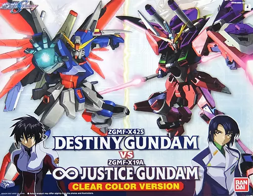Plastic model 1/100 ZGMF-X42S Destiny Gundam VS ZGMF-X19A