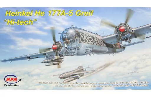 プラモデル　1/48 Heinkel He 177A-5 Greif ”Hi-tech” [48060] 1/48 Heinkel He 177A-5 Greif 