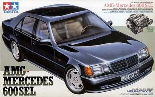 Plastic model [Damaged goods] 1/24 AMG Mercedes 600 sel 