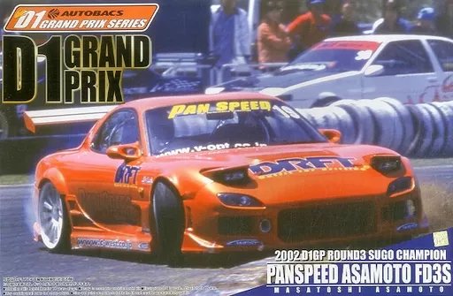 【楽ギフ_のし宛書】 Plastic  FD3S Asamoto PANSPEED 1/24 model 自動車