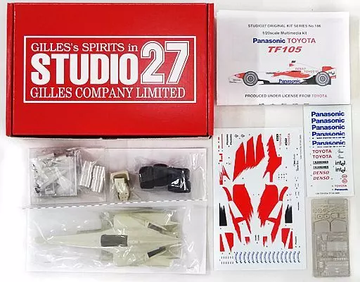 プラモデル　1/20 Panasonic TOYOTA TF103 YEAR END VERSION レジンキャストキット [ST27-FK20163] Panasonic Toyota TF103 | HLJ.com