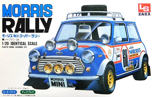 Plastic model 1/20 Maurice Mini Cooper Rally 