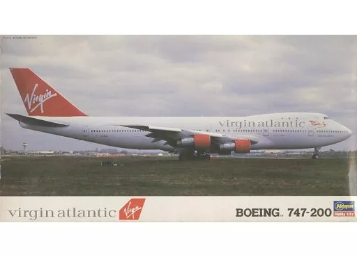 Plastic model 1/200 Virgin Atlantic Airways Boeing 747-200 Plastic model 1/200 Virgin Atlantic Airways Boeing 747-200