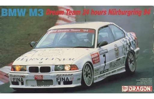 本物保証!  1/24 model Plastic BMW 94 Nurburgring hours 24 Team Dream M3 自動車