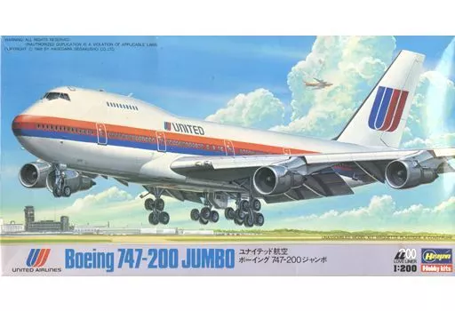 United Airlines 747-400 1/200 ユナイテッド
