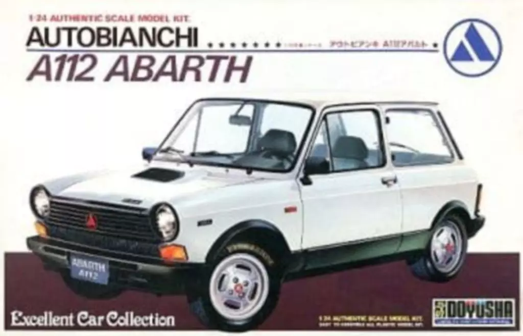 Modellino Auto Scala 1:24 Autobianchi A112 Abarth Modellismo Statico Da Collezione 2 Modellino Auto Scala 1:24 Autobianchi A112 Abarth Modellismo Statico Da Collezione 2