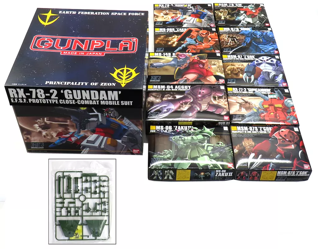 ガンプラ 10個セット ガンプラセット 1/144 MSV 10点 旧キット+情景