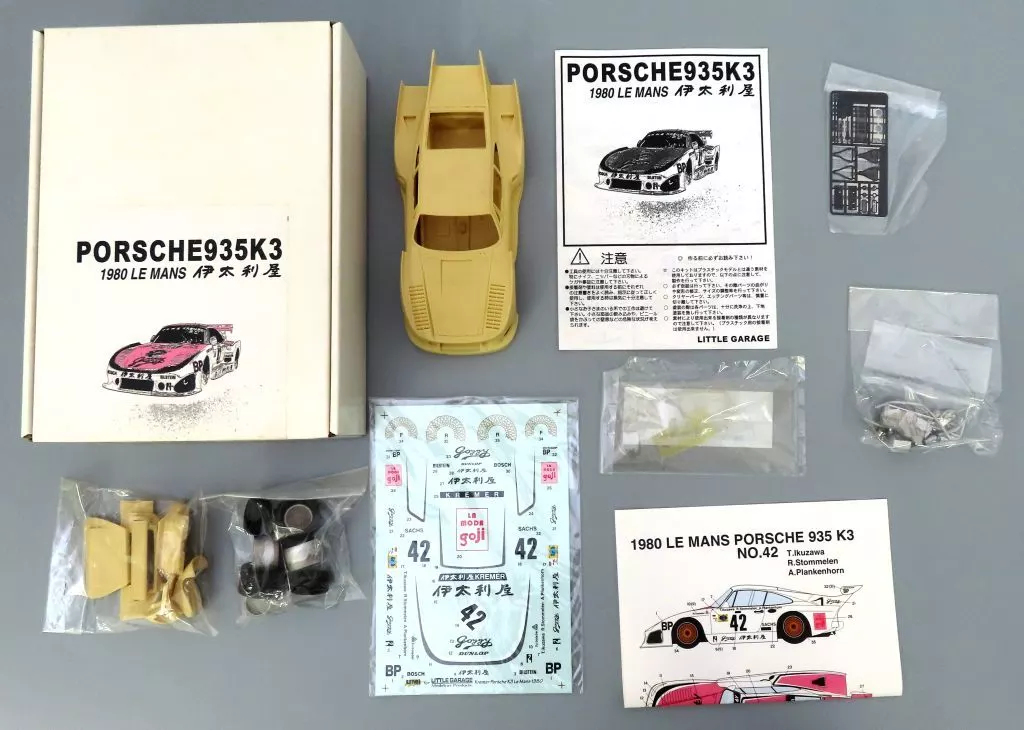 1/24 PORSCHE 935K3 1980 LE MANS Italiya Resin-Cast Kit [08 1/24 PORSCHE 935K3 1980 LE MANS Italiya Resin-Cast Kit [08