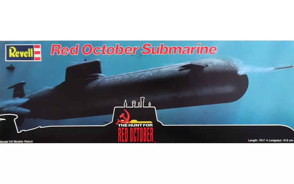 Revell 1/400 レッド・オクトーバー Red October 1/400 Red October Submarine 