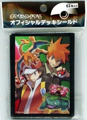 Supply Pokémon Trading Card Game Deck Shield (Sleeve) Red Green