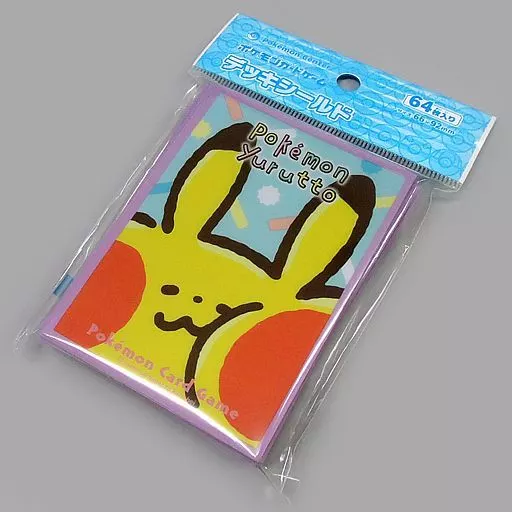 ポケモン デッキシールド Pokemon Yurutto ピカチュウむぎゅぎゅ デッキシールド『Pokemon Yurutto ピカチュウむぎゅぎゅ』64枚