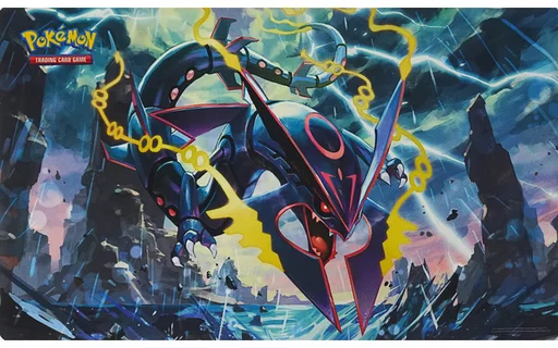 ポケモンカードゲーム プレイマット Shiny Mega Rayquaza Supply Pokemon Trading Card Game English Playmat Shiny Mega