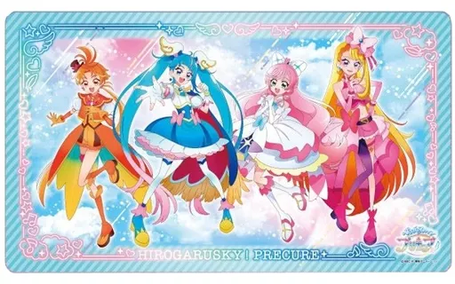 ひろがるスカイ！プリキュア　プレイマット Supply Hirogaru Sky! Precure Character Manager Rubber Mat (Play