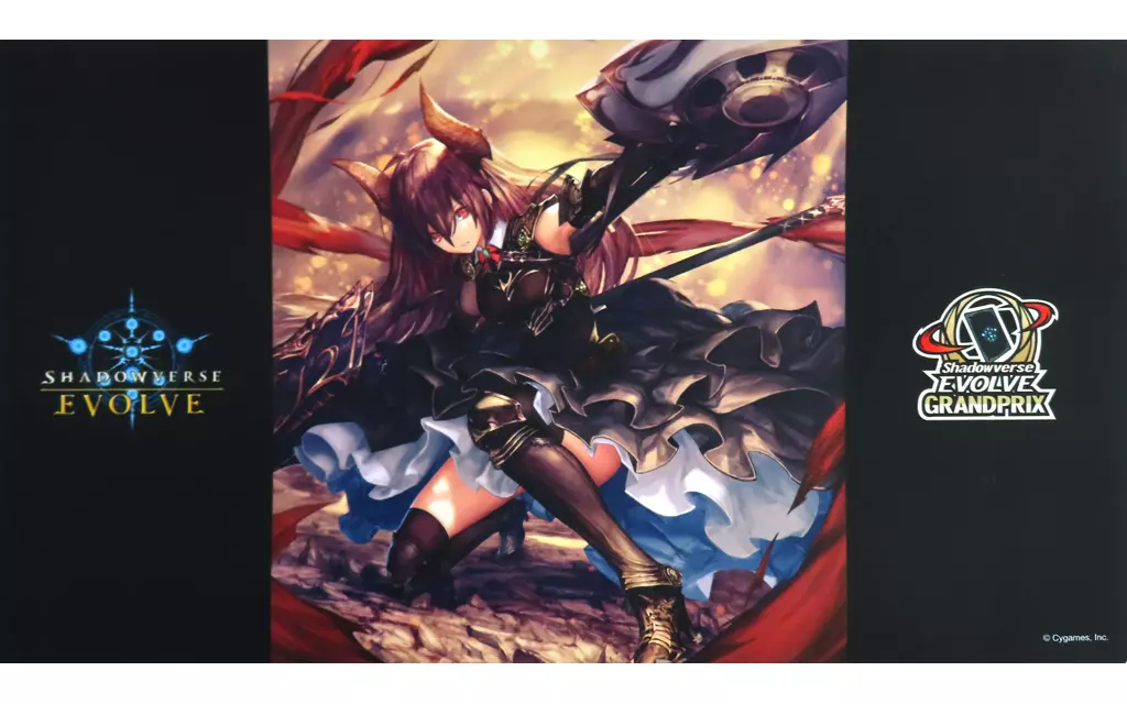 Shadowverse EVOLVE Official rubber mat Extra Vol. 6 『 Black