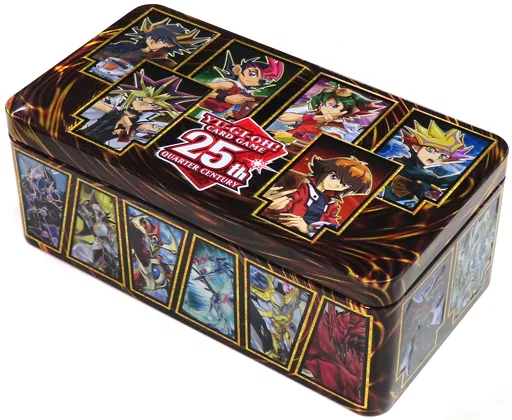 遊戯王カード 24枚 超レア ホログラフィック 遊戯と海馬瀬人の缶