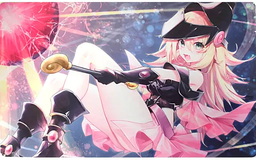 サプライ 【遊戯王】プレイマット マジマジ☆マジシャンギャル