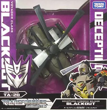 TRANSFORMERS animated Blackout トランスフォーマー Blackout (TFA) | Teletraan I: The Transformers Wiki | Fandom