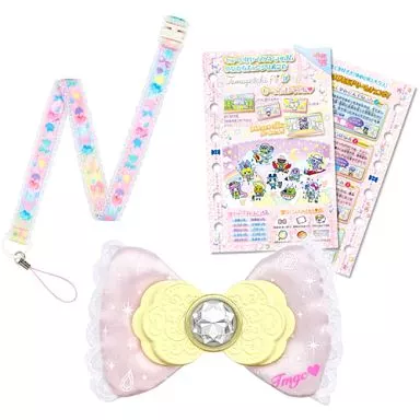 たまデコピアス ゆめみるチェンジリボン　 たまごっちピース たまごっち たまデコピアス ゆめみるチェンジリボン tamagotchi BANDAI