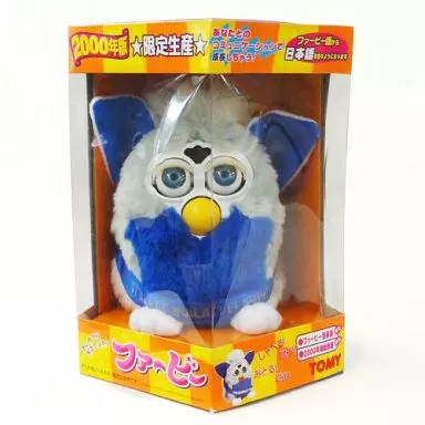 トミーおしゃべり天才ペット! ファービー 2000年版 グレー×ブルー 限定生産 Toy Talking Genius :! Furby 2000 (Gray x Blue) | Toy Hobby