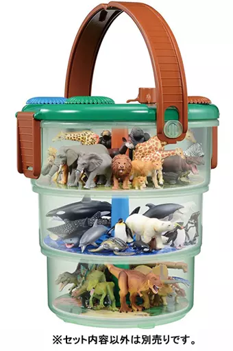 Toy 3 WAY! Gragra Mountain Bucket (with African elephant and