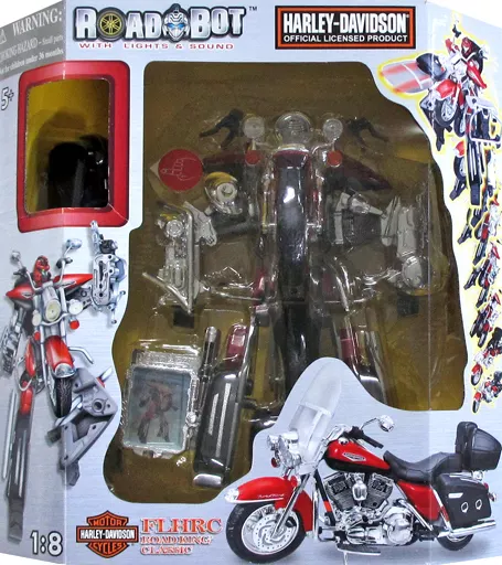 ハーレーダビッドソン ロードキングクラシック 「road bot」 no.01 Toy 1/8 Harley Davidson Road King Classic 