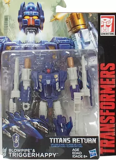 特撮 Transformers Generations Titans Return Triggerhappy and Blowpipe TRANSFORMERS C0273AS00 Generations Titans Return