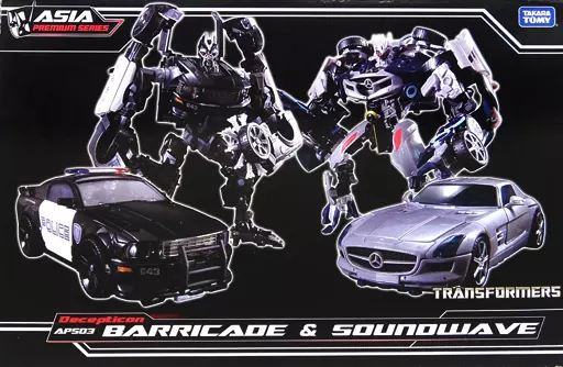 Toy APS-03 BARRICADE & SOUNDWABE - Barricade & Sound Wave