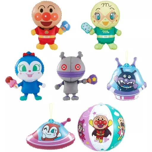 おもちゃ 全7種セット 「それいけ!アンパンマン アンパンマン