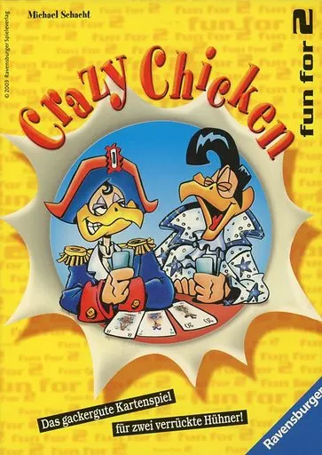 ボードゲーム　クレージーチキン ドイツ語版 (Crazy Chicken) [日本語訳付き] ボードゲーム クレージーチキン ドイツ語版 (Crazy Chicken