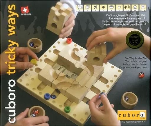 Board game キュボロ Tricky Way (Cuboro Tricky Ways) | Toy Hobby 