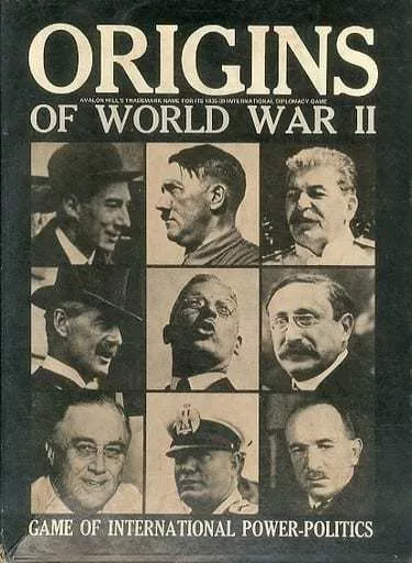 ボードゲーム　[破損品] 第二次世界大戦の外交戦 (Origins of World War II) [日本語訳付き] Board game [Damaged items] Origins of World War II [with