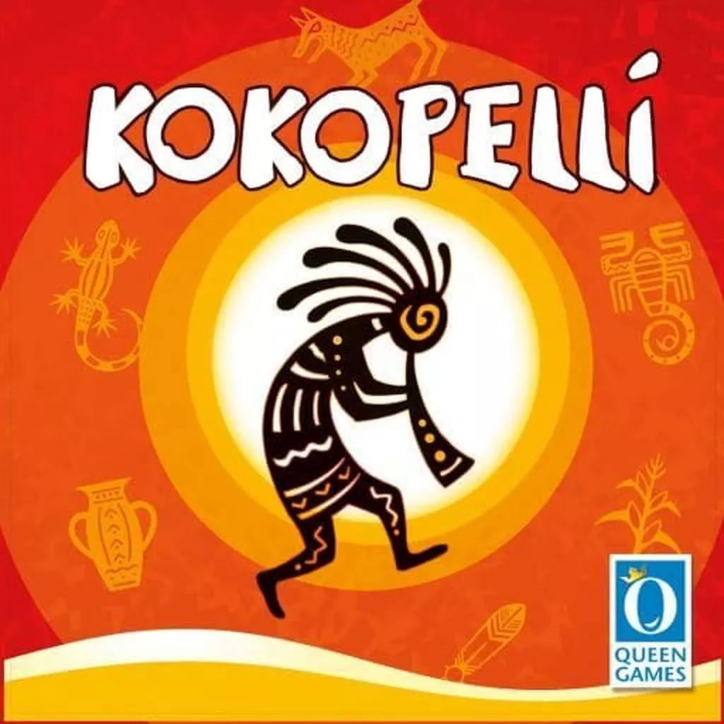 ボードゲーム [和訳シール貼付済] ココペリ (Kokopelli) [日本語