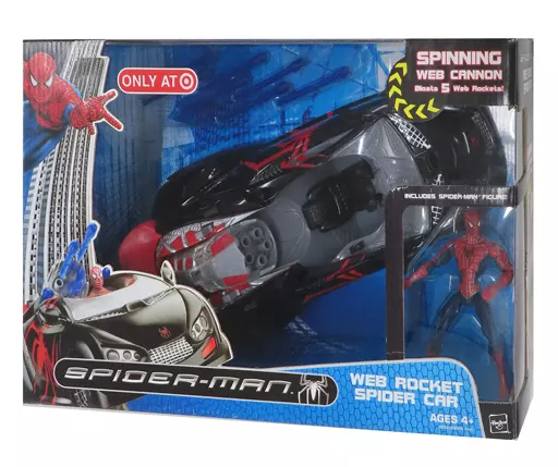 Hasbro Spider-Man Web Rocket factory Spider Car