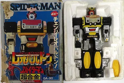 スパイダーマン レオパルドン GA-90 超合金 フィギュア 箱付