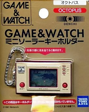GAME WATCHミニソーラーキーホルダー GAME＆WATCH パラシュート