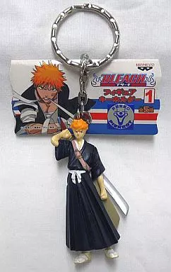 Key Holder Mascot (Character Actor) Ichigo Kurosaki Figure Key